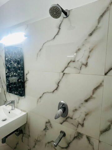Bathroom in 2 BHK Builder Floor at East Of Kailash – for Rent