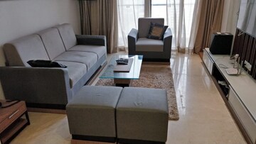 Living Room in 3 BHK Apartment at Adani Group Western Heights, Andheri West – for Rent