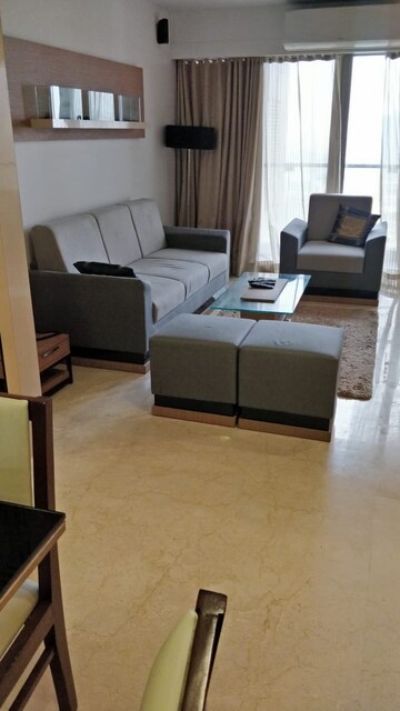 Living Room in 3 BHK Apartment at Adani Group Western Heights, Andheri West – for Rent