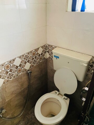 Bathroom in 1 RK Apartment at Poonam Darshan, Poonam Nagar – for Rent
