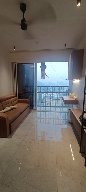 Living Room in 1 BHK Apartment at Tata Serein, Pokhran Road No 2 – for Rent
