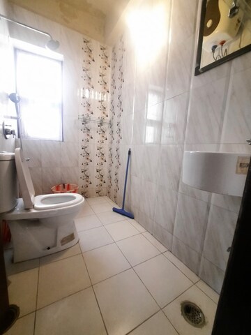 Bathroom in 2 BHK Builder Floor at Freedom Fighters Enclave – for Rent