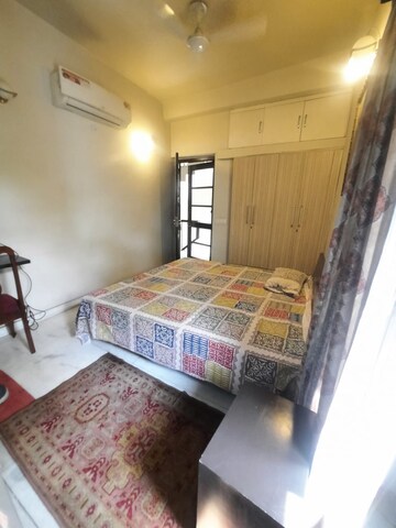 Bedroom in 2 BHK Builder Floor at Freedom Fighters Enclave – for Rent