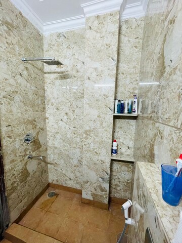 Attached Bathroom in 3 BHK Builder Floor at Greater Kailash I – for Rent