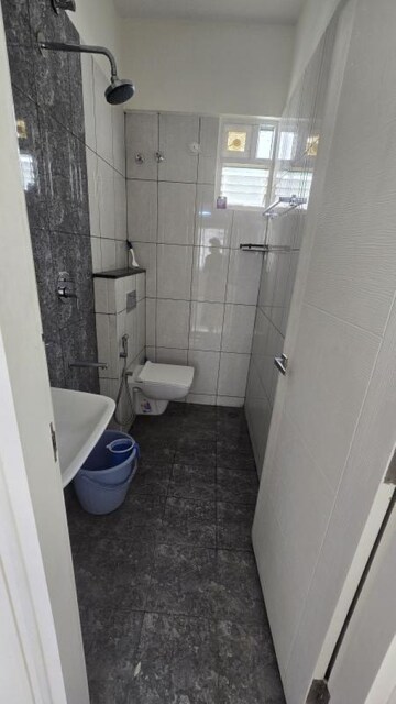 Bathroom in 2 BHK Apartment at Sanjeevini Srushti, Whitefield – for Rent