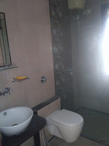 Bathroom in 4 BHK Apartment at Sagar Waters Edge, Pimple Nilakh – for Rent