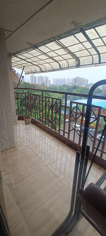 Balcony in 2 BHK Apartment at Kalpataru Hills Phase II, Manpada – for Sale