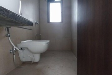 Bathroom in 2 BHK Apartment at Runwal Eirene, Balkum Pada – for Rent