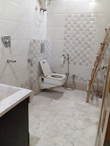 Bathroom in 3.5 BHK Builder Floor at Krishna Nagar – for Rent