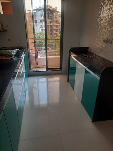 Kitchen in 1 BHK Apartment at Mahadev Shree, Mira Road – for Rent