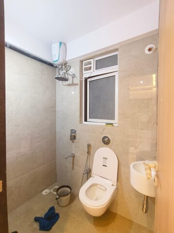 Bathroom in 2.5 BHK Apartment at Lashkaria Pearl, Jogeshwari West – for Rent