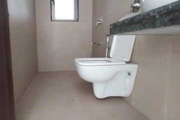 Bathroom in 3 BHK Apartment at Runwal Eirene, Balkum Pada – for Rent