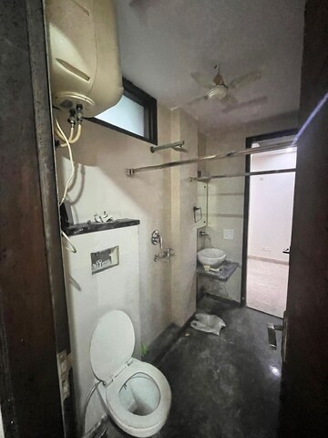 Bathroom in 3 BHK Builder Floor at Tagore Garden – for Rent