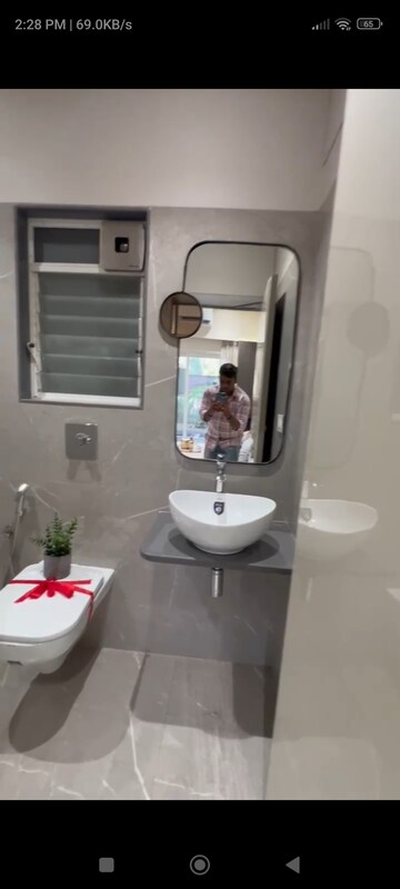 Bathroom in 1 BHK Apartment at Ruby Altura Umele, Naigaon West – for Sale