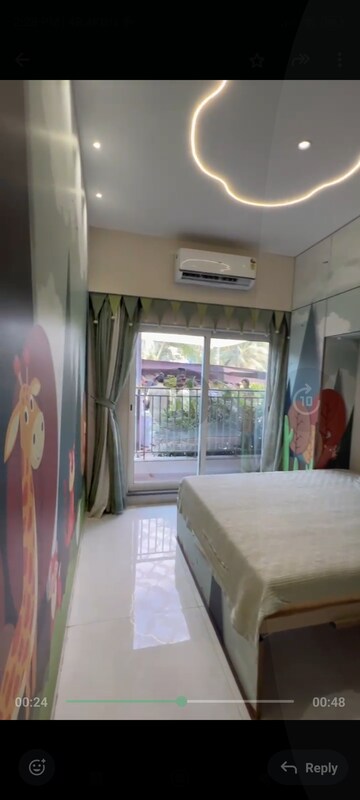 Bedroom in 1 BHK Apartment at Ruby Altura Umele, Naigaon West – for Sale