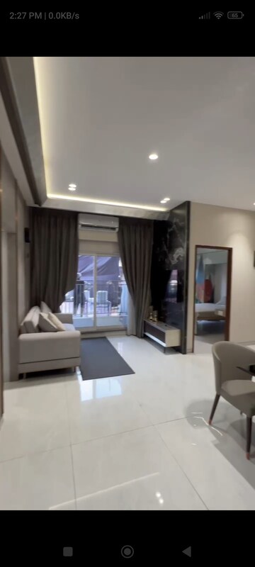 Living Room in 1 BHK Apartment at Ruby Altura Umele, Naigaon West – for Sale