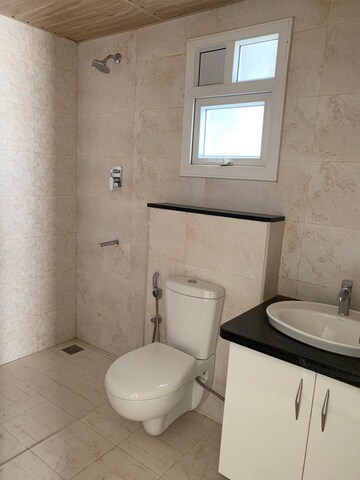 Bathroom in 3 BHK Apartment at Prestige Notting Hill, Bannerghatta Road – for Rent