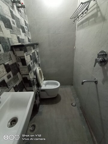 Bathroom in 2 BHK Builder Floor at East Of Kailash – for Rent