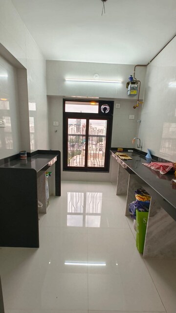 Kitchen in 1 BHK Apartment at Triveni Crown, Kalyan West – for Rent