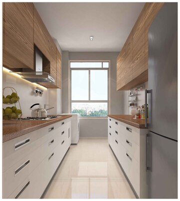 Kitchen in 2 BHK Apartment at Wadhwa Pristine, Matunga West – for Sale