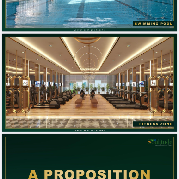 Exterior View, m3m-soulitude 2.5 Bedroom 1200 Sq.Ft. Apartment In Sector 89 Gurgaon 8182752