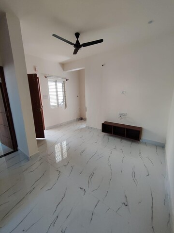 Bathroom in 3 BHK Apartment at DLF Westend Heights New Town, Akshayanagar – for Rent