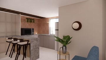 Kitchen in  Office Space at Ambli Road – for Rent