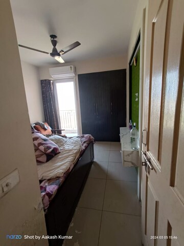 Living Room in 1 BHK Apartment at Wave Dream Homes, Wave City – for Rent