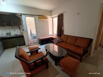 Living Room in 1 BHK Apartment at Wave Dream Homes, Wave City – for Rent