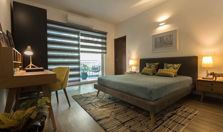 Bedroom, godrej-habitat 2 Bedroom 1400 Sq.Ft. Apartment In Sector 3 Gurgaon 8182983