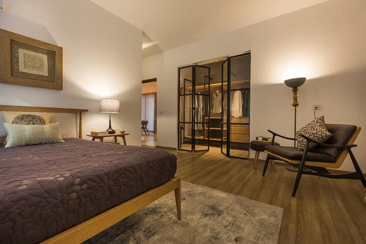 Bedroom, godrej-habitat 2 Bedroom 1400 Sq.Ft. Apartment In Sector 3 Gurgaon 8182983