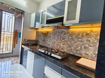 Kitchen in 1 BHK Apartment at Regency Anantam, Dombivli East – for Rent