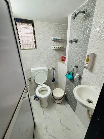 Bathroom in 1 BHK Apartment at Shantee Sunshine Sapphire, Vasai East – for Sale