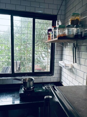 Kitchen in 1 BHK Apartment at Shantee Sunshine Sapphire, Vasai East – for Sale