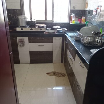 Kitchen in 1 BHK Apartment at Shree Poornima CHS, Vikhroli East – for Rent