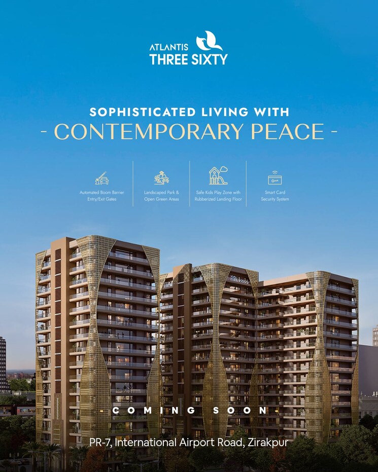 Exterior View, ambala highway 3 Bedroom 2350 Sq.Ft. Apartment In Ambala Highway Zirakpur 8183323