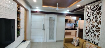 Living Room in 2 BHK Apartment at Makarba – for Rent