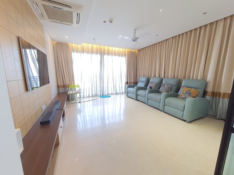 Living Room, my-home-bhooja 3 Bedroom 3430 Sq.Ft. Apartment In Hi Tech City Hyderabad 8183238