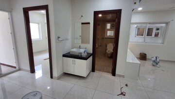 Bathroom in 3 BHK Apartment at Jayabheri The Summit, Narsingi – for Rent