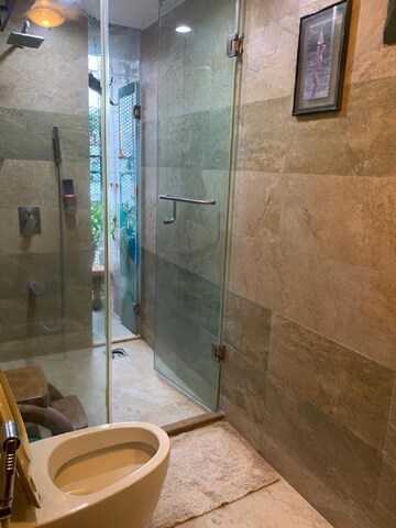 Bathroom in 4 BHK Apartment at Bandra West – for Rent