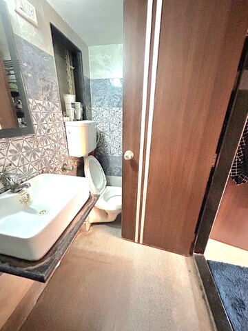 Attached Bathroom in 2 BHK Apartment at Agarwal Paramount, Virar West – for Rent