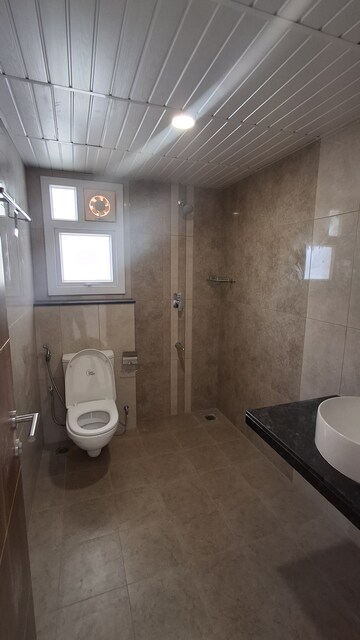Bathroom in 3 BHK Apartment at Jayabheri The Summit, Narsingi – for Rent