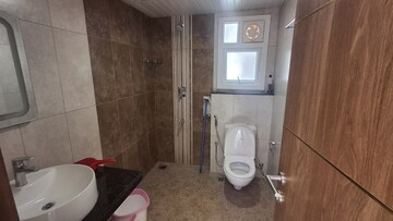 Bathroom in 3 BHK Apartment at Jayabheri The Summit, Narsingi – for Rent
