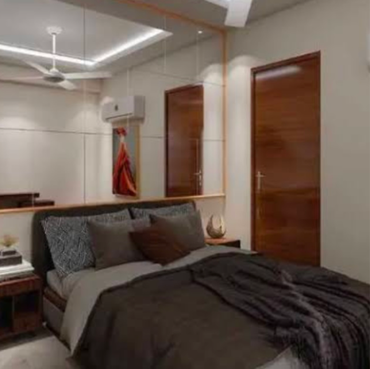 Bedroom, raj-one-good-earth 3 Bedroom 154 Sq.Yd. Builder Floor In Fazilpur Jharsa Gurgaon 8183585