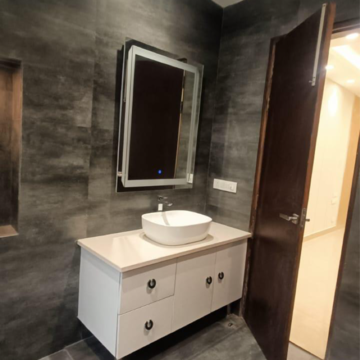 Attached Bathroom in 3 BHK Apartment at Birla Navya, Sector 63a – for Rent