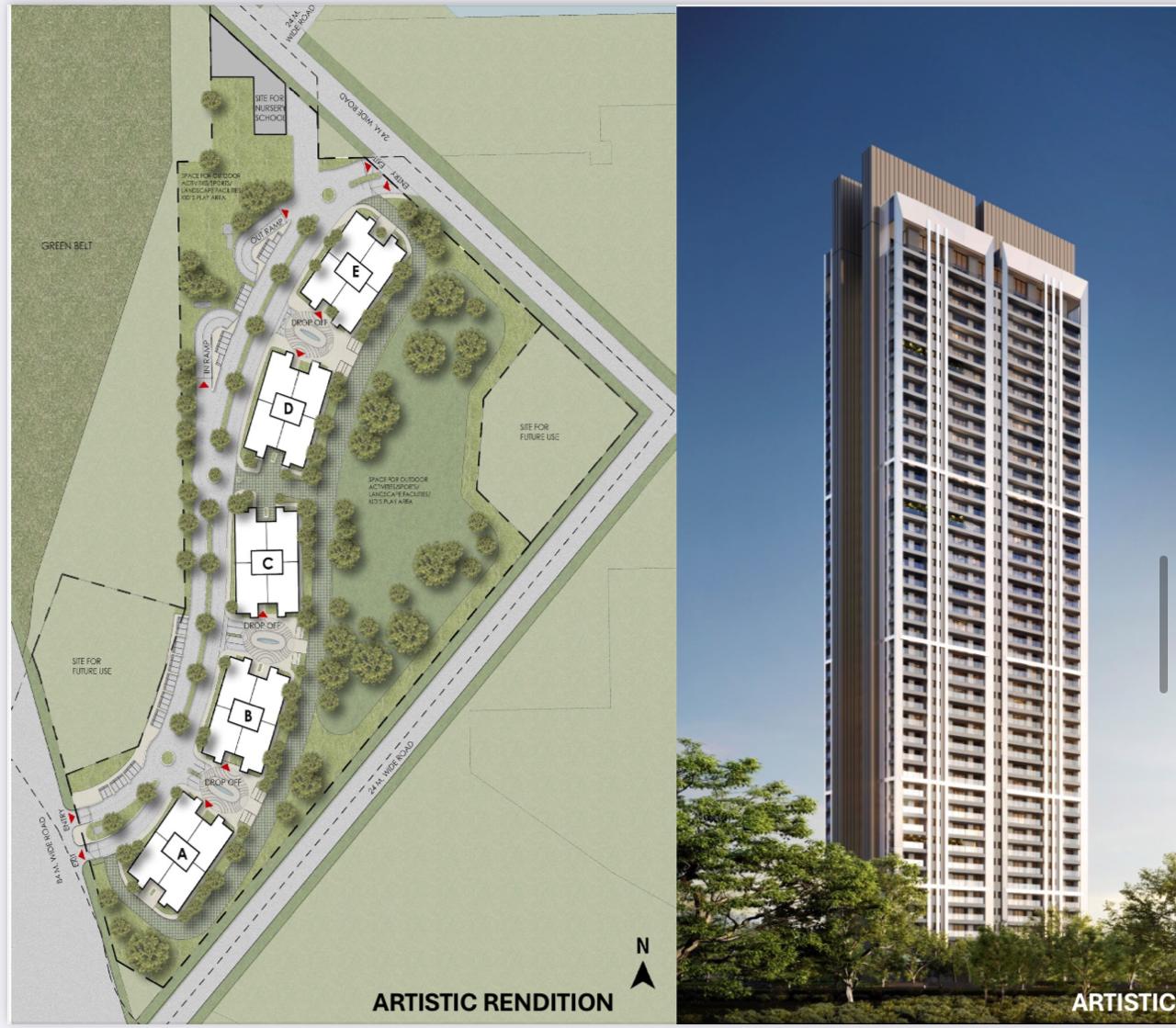 4 BHK + Servant Room Apartment For Sale in DLF Privana West