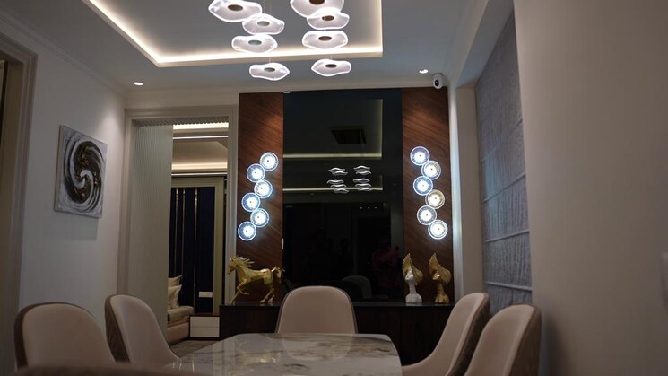 Living Room, urban-the-zirk 3 Bedroom 1750 Sq.Ft. Apartment In Nabha Zirakpur 8183675