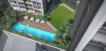 Balcony in 3 BHK Apartment at Viceroy Savana, Kandivali East – for Rent