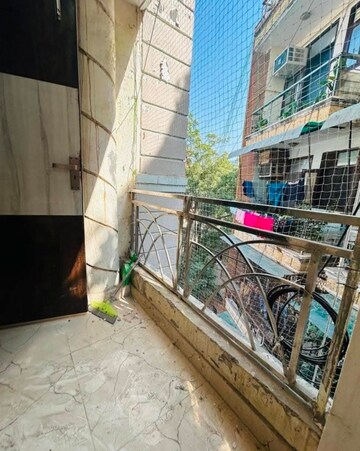 Balcony in 1 BHK Builder Floor at Saket – for Rent