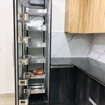 Staircase in 3 BHK Builder Floor at Ansal API Esencia, Sector 67 – for Rent
